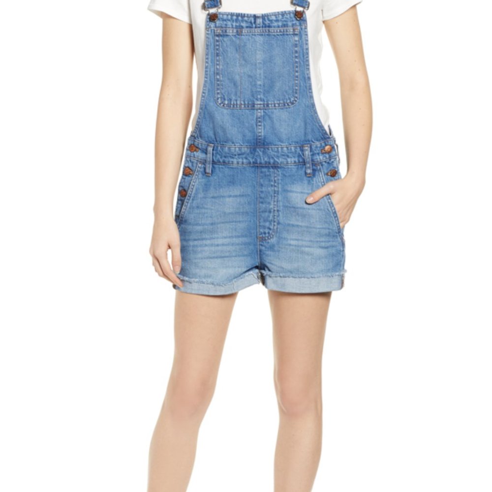 Madewell Short Overalls